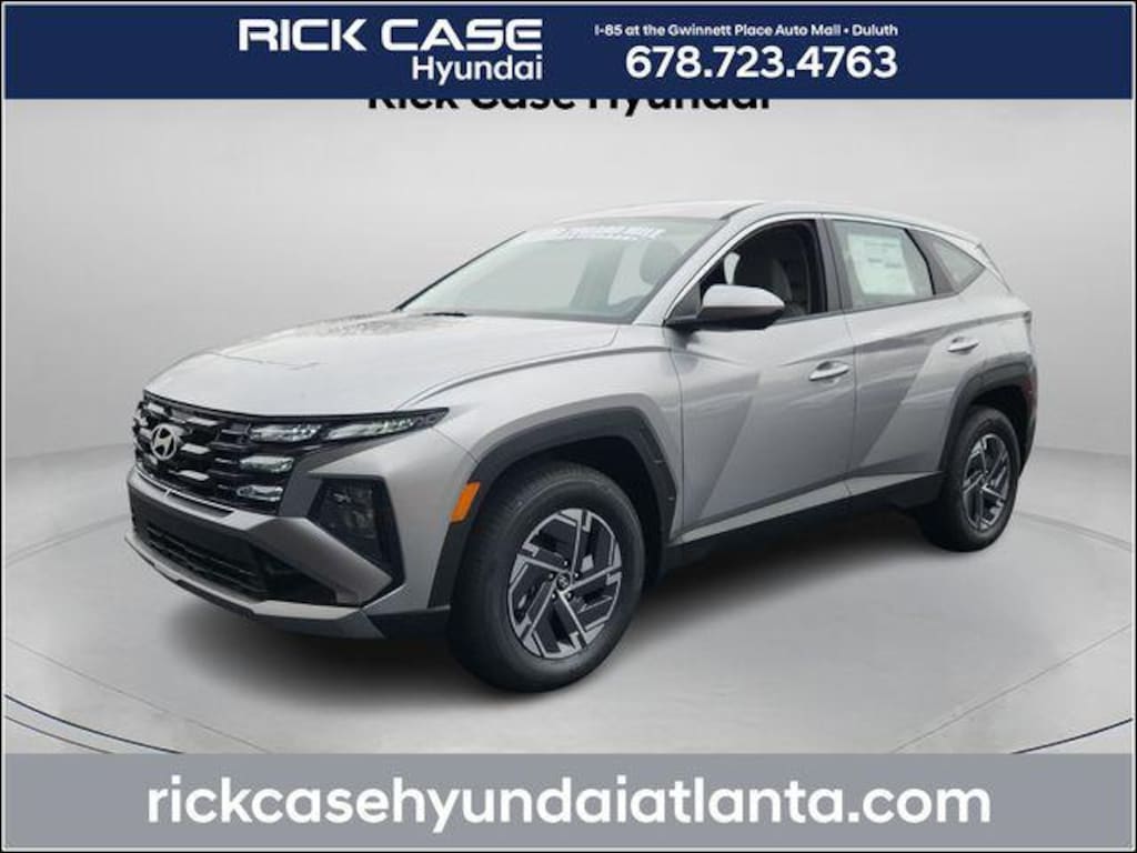 New 2026 Hyundai Tucson Hybrid Blue SUV