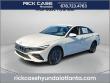 New 2026 Hyundai Elantra Hybrid Blue Sedan