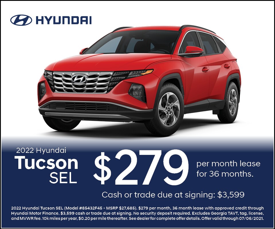 Hyundai Tucson Lease Offer  Rick Case Hyundai Duluth