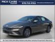New 2026 Hyundai Elantra Hybrid Blue Sedan