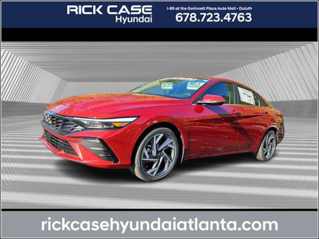 New 2025 Hyundai Elantra Hybrid Limited Sedan