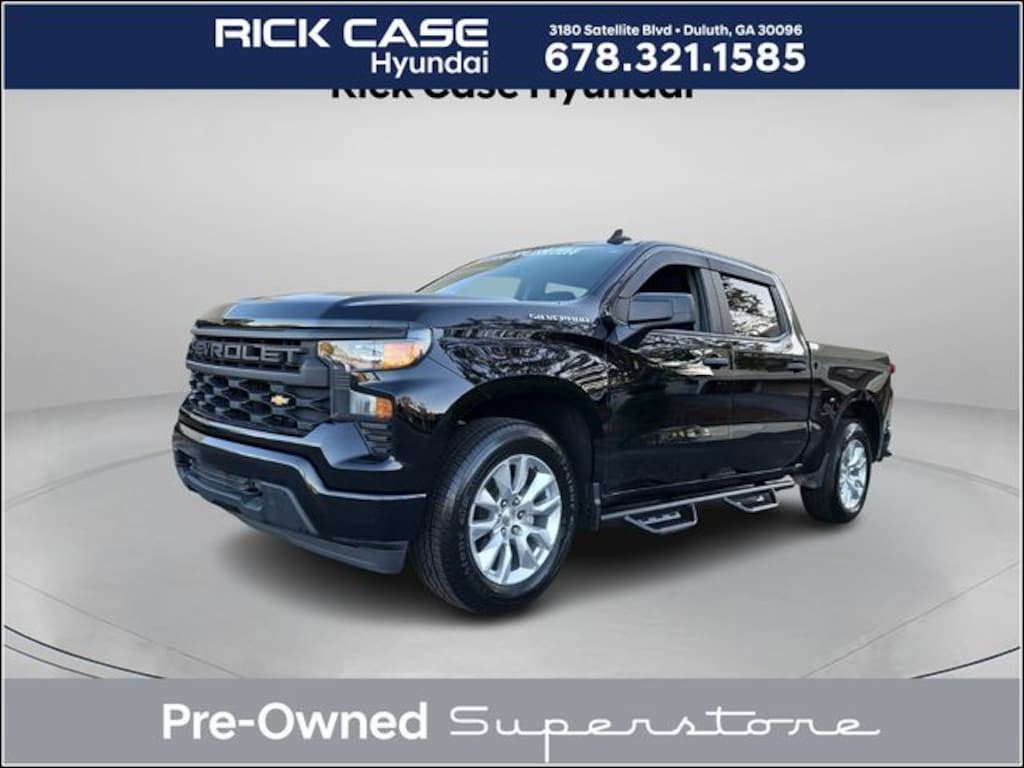 Used 2022 Chevrolet Silverado 1500 Custom Truck