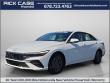 New 2026 Hyundai Elantra Hybrid Blue Sedan