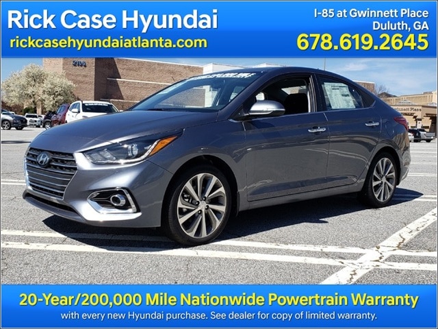 2018 New Hyundai Accent Limited Sedan Atlanta Area Yje031206