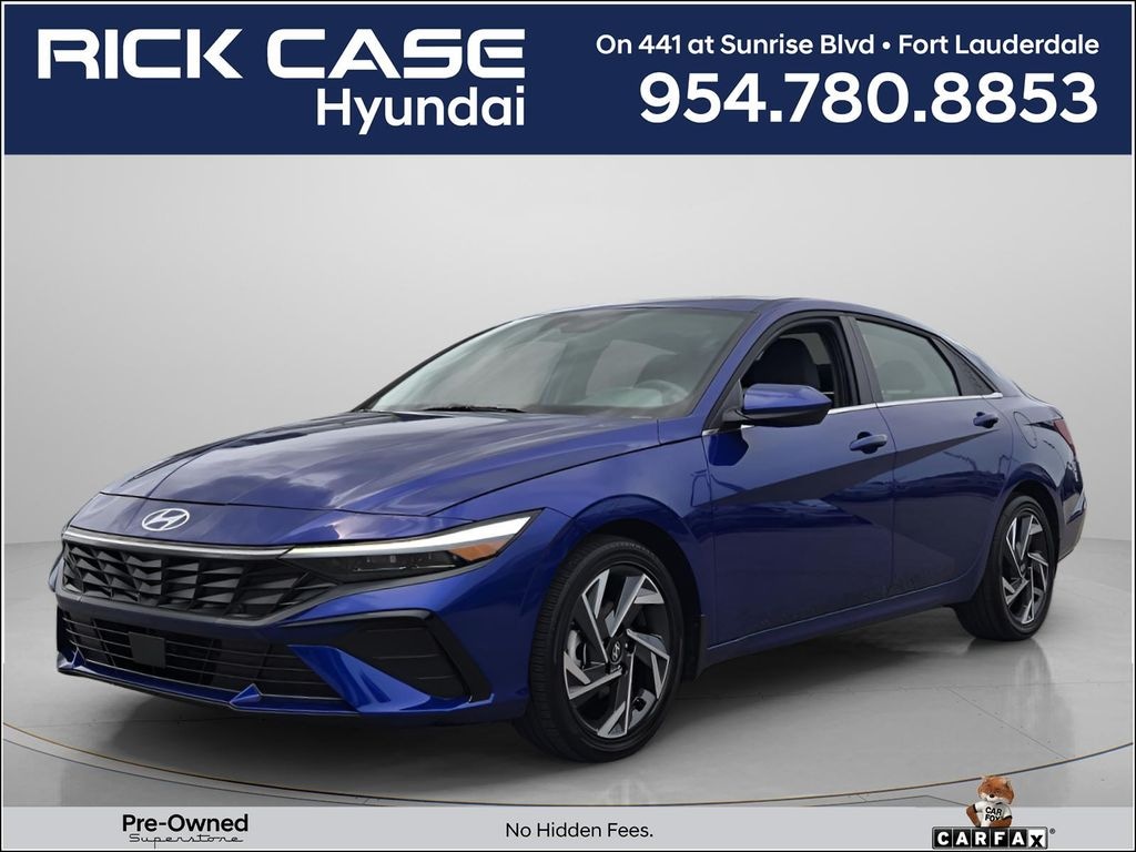 Certified 2025 Hyundai Elantra SEL Convenience Sedan