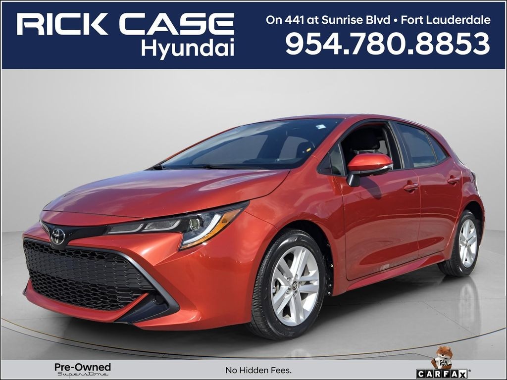Used 2020 Toyota Corolla Hatchback SE Hatchback
