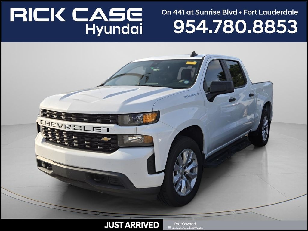 Used 2022 Chevrolet Silverado 1500 LTD Custom Truck Crew Cab