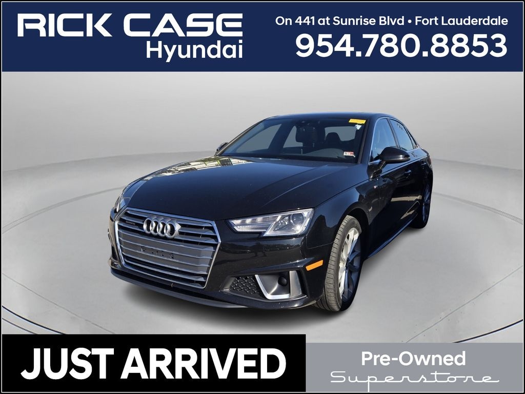 Used 2019 Audi A4 2.0T Premium Sedan