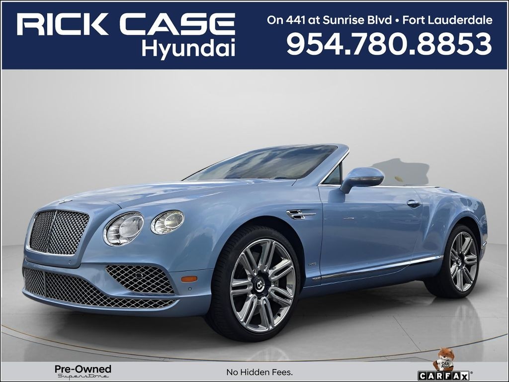 Used 2016 Bentley Continental GT W12 Convertible