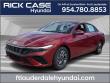 New 2025 Hyundai Elantra Hybrid Blue Sedan