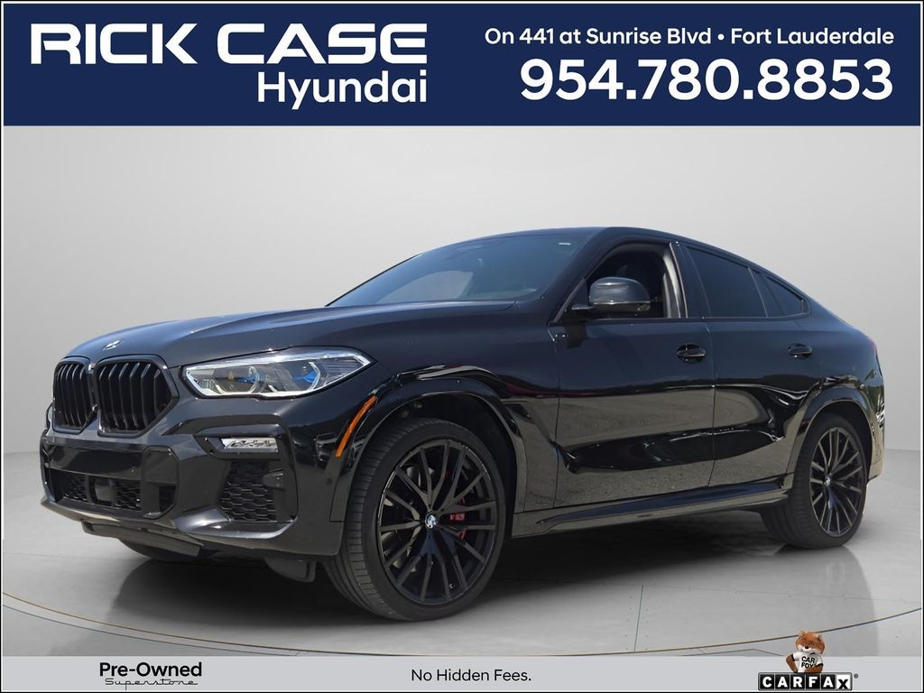 Used 2021 BMW X6 M50i Sports Activity Coupe