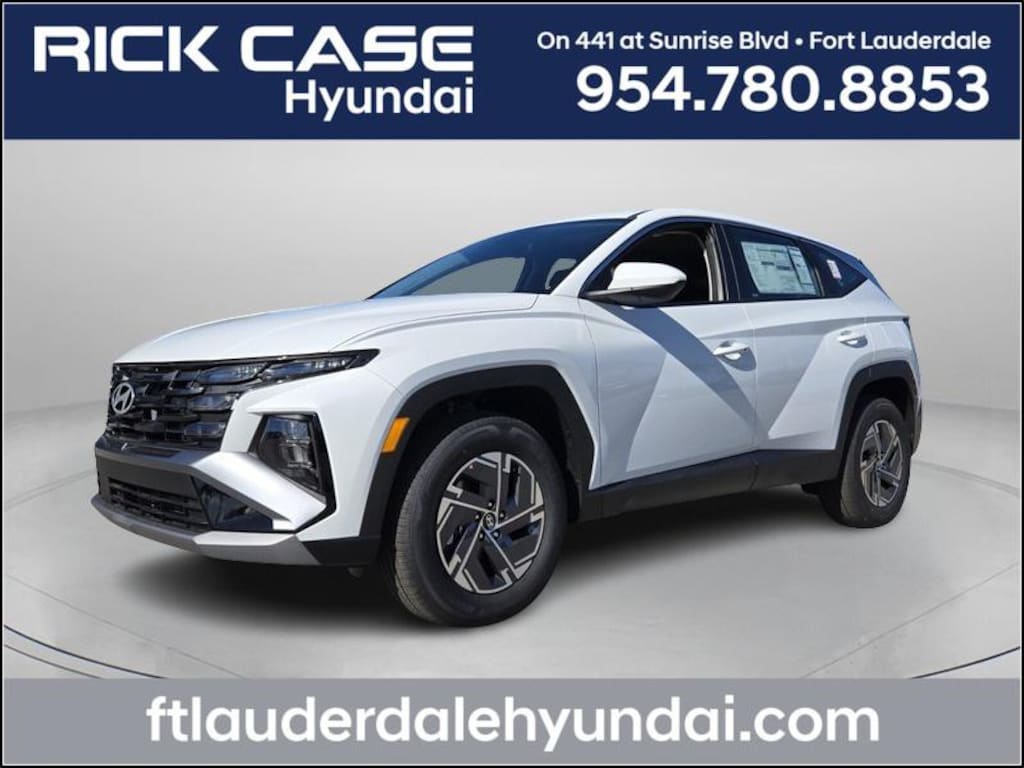 New 2026 Hyundai Tucson Hybrid Blue SUV