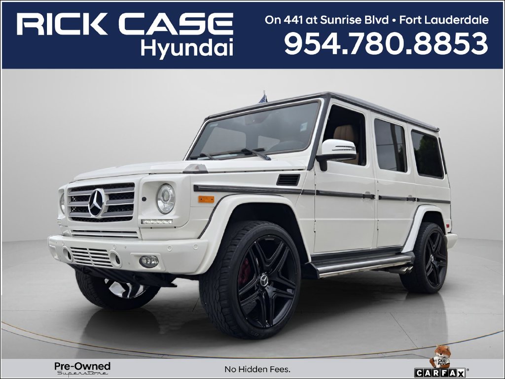 2015 Mercedes-Benz G-Class G550