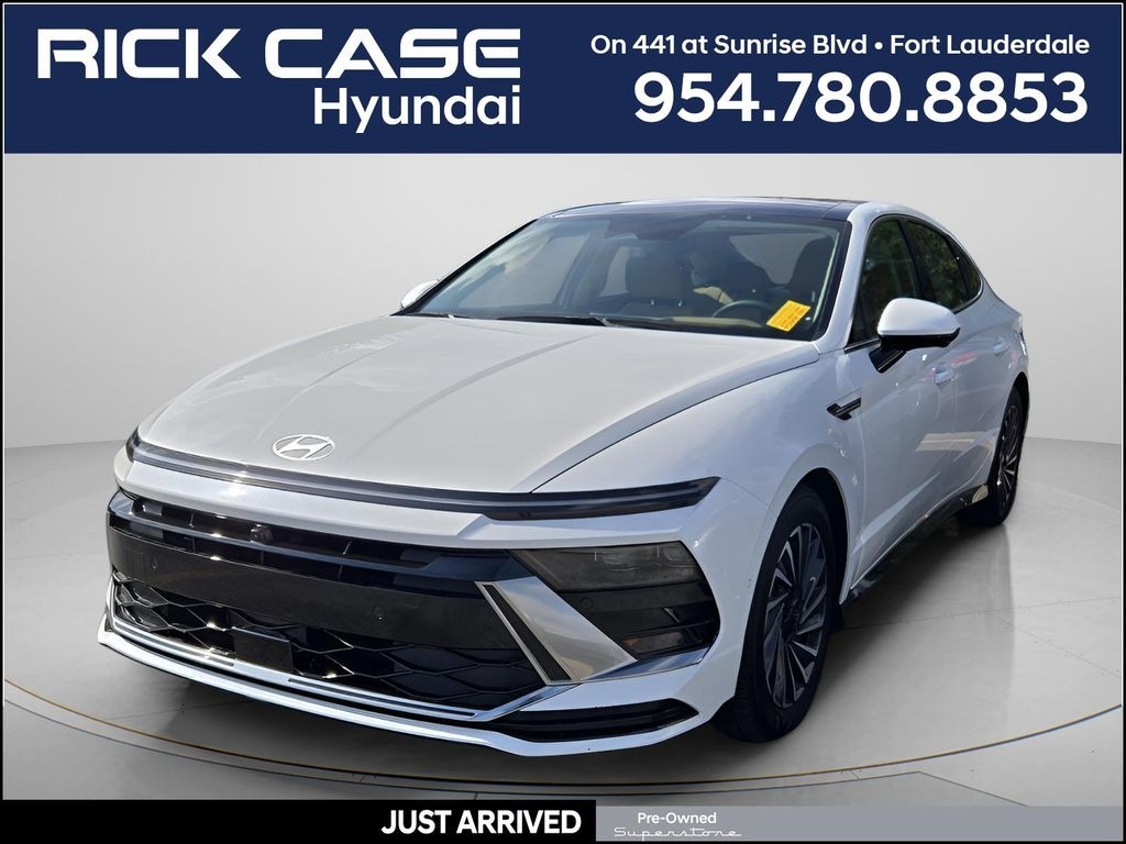 Certified 2025 Hyundai Sonata Hybrid Limited Sedan