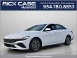 New 2026 Hyundai Elantra Hybrid Blue Sedan