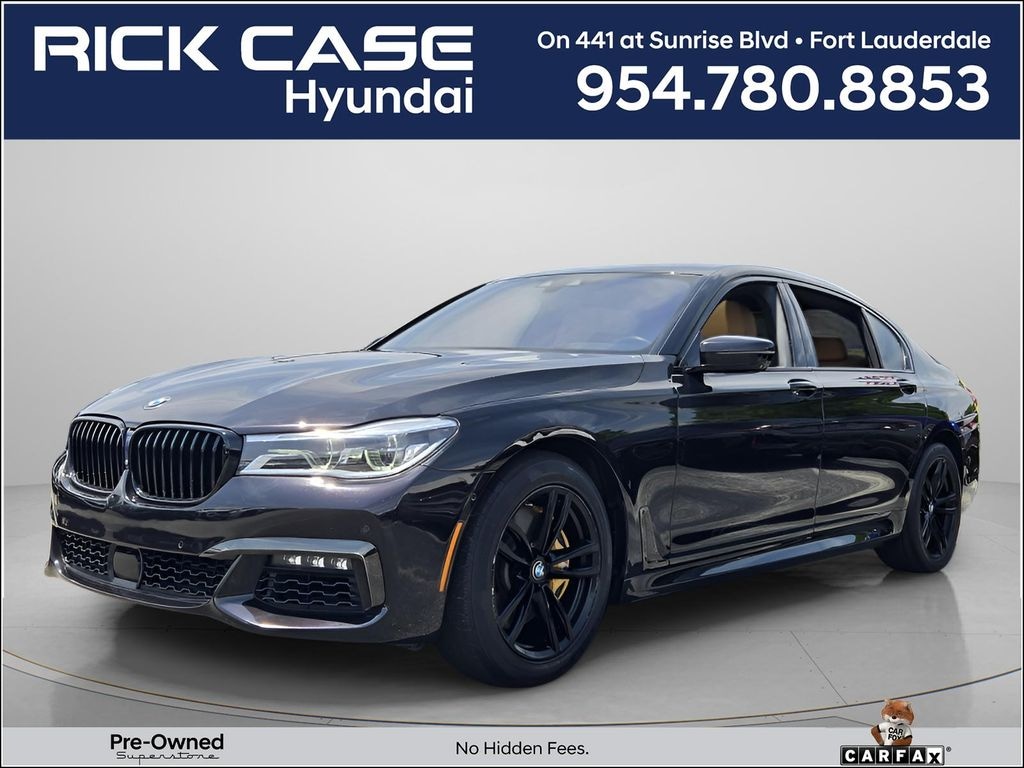 Used 2018 BMW 750i xDrive Sedan