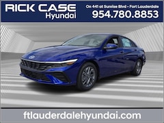 2025 Hyundai Elantra Hybrid Blue Sedan 2025 Hyundai Elantra Hybrid Blue Sedan