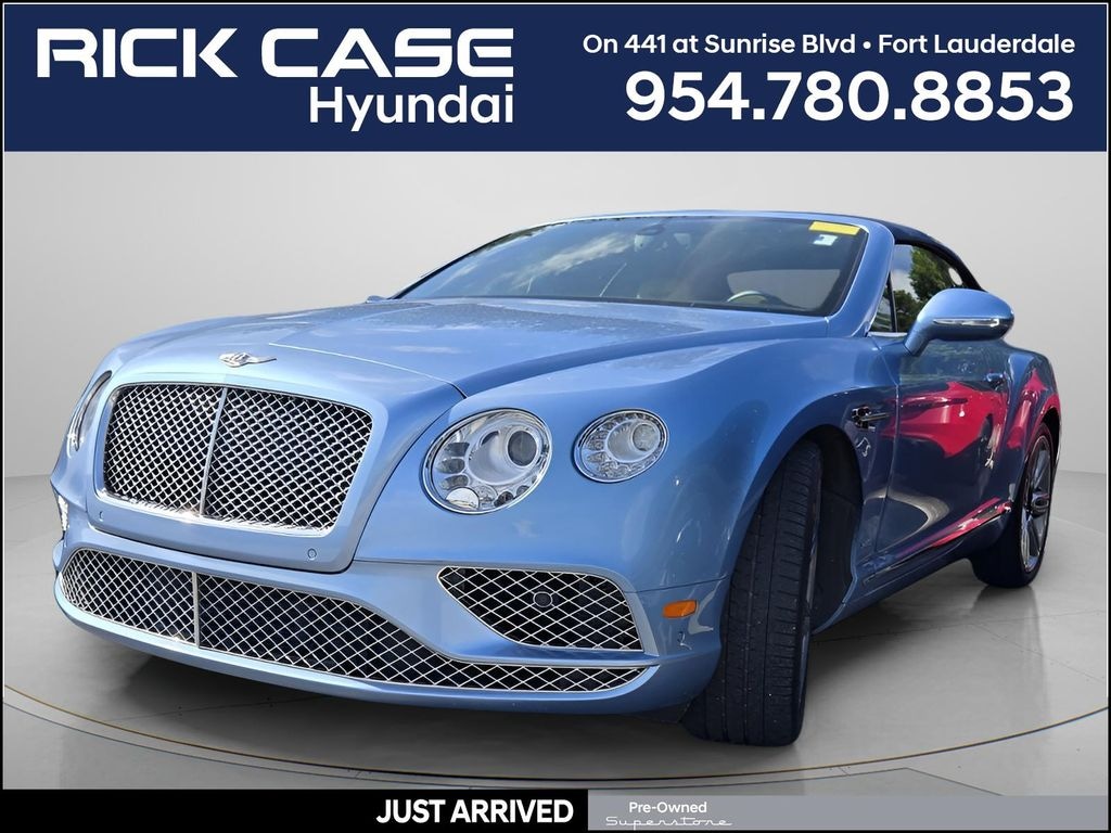 Used 2016 Bentley Continental GT W12 Convertible