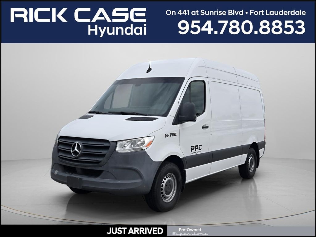 Used 2023 Mercedes-Benz Sprinter 2500 Standard Roof 4-Cyl Gas Van Cargo Van