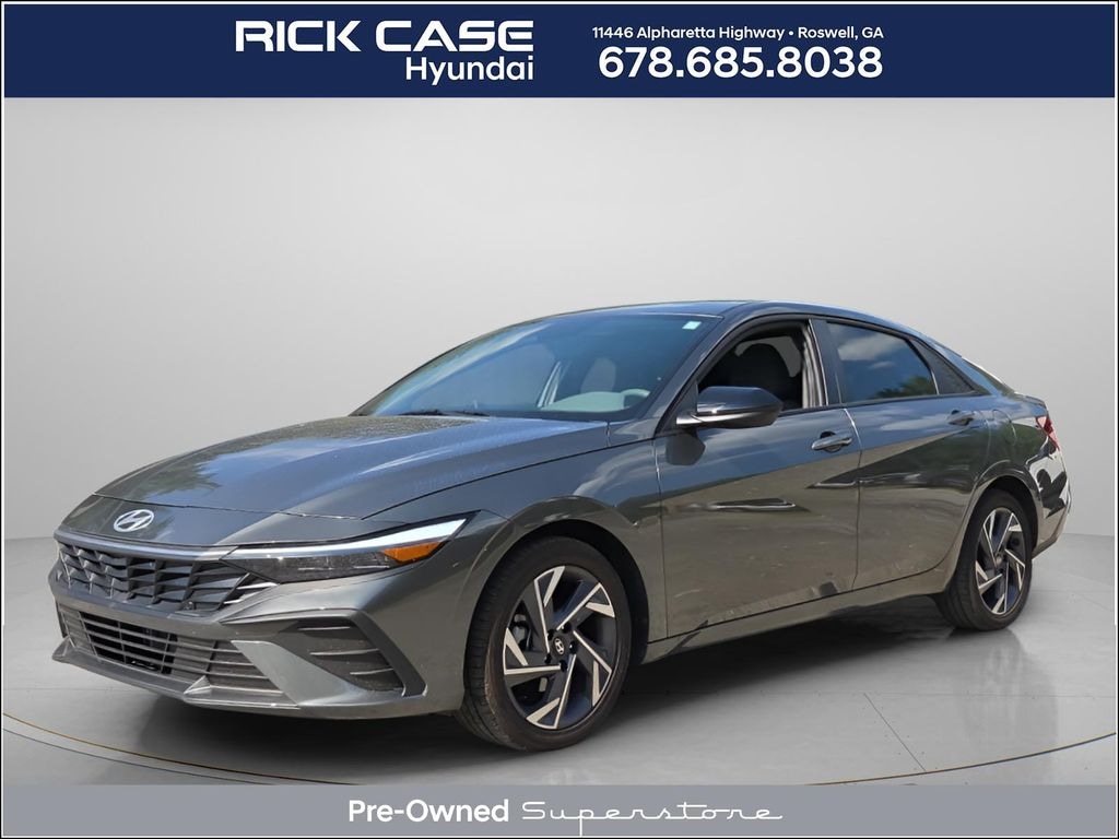 Used 2025 Hyundai Elantra Hybrid SEL Sport Sedan
