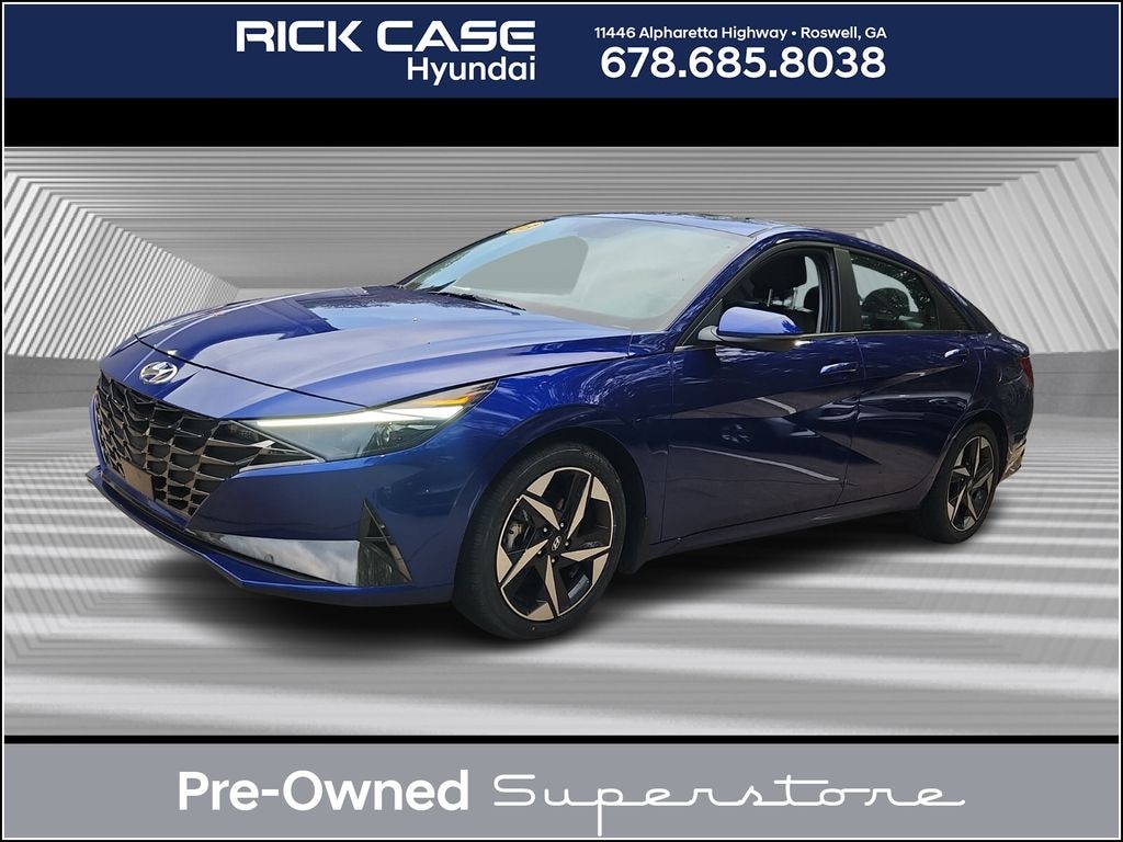 Used 2023 Hyundai Elantra Hybrid Limited Sedan