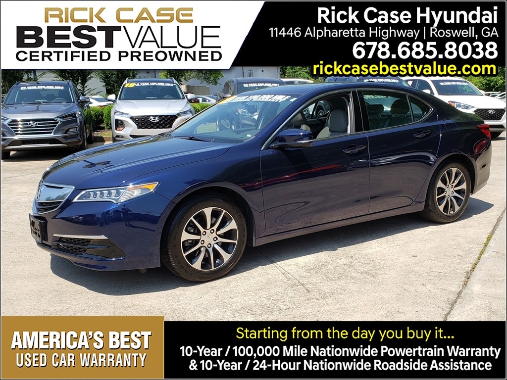 Acura Roadside Assistance >> Used 2016 Acura Tlx Atlanta Area Rick Case Hyundai Of Roswell Acura Roadside Assistance >> Used 2016 Acura Tlx Atlanta Area Rick Case Hyundai Of Roswell