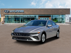 2026 Hyundai Elantra Hybrid Blue Sedan