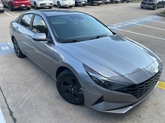 2023 Hyundai Elantra Hybrid Blue Sedan