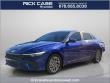 New 2026 Hyundai Elantra Hybrid Blue Sedan