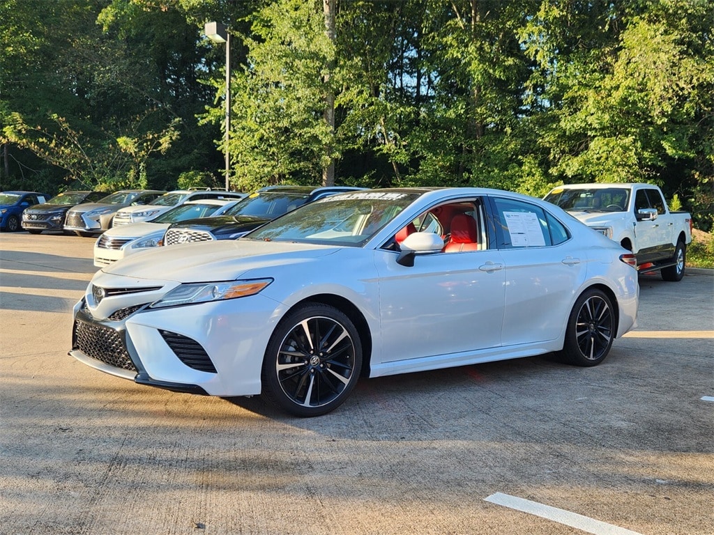 Used 2020 Toyota Camry XSE with VIN 4T1K61AK3LU965831 for sale in Roswell, GA