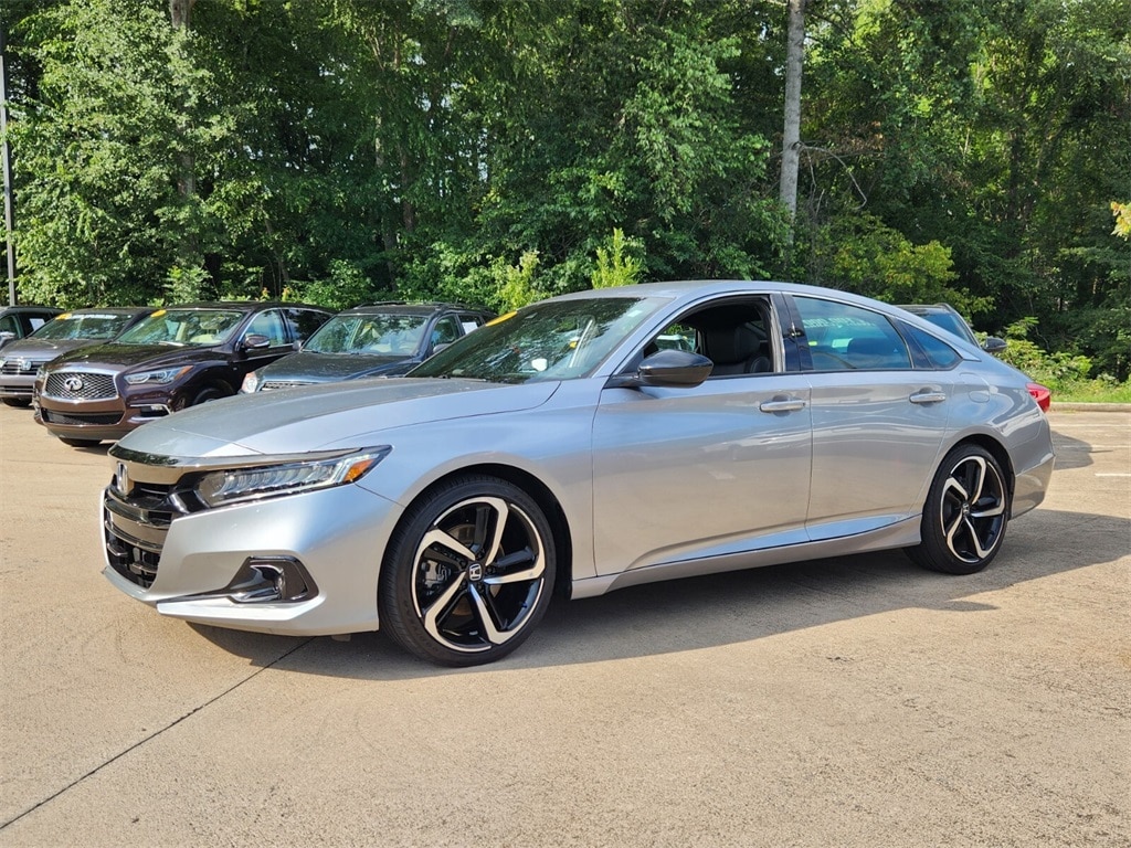 Used 2022 Honda Accord Sport with VIN 1HGCV1F30NA116744 for sale in Roswell, GA