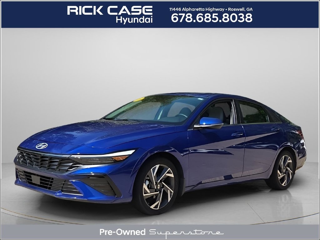 Used 2025 Hyundai Elantra Hybrid Limited Sedan