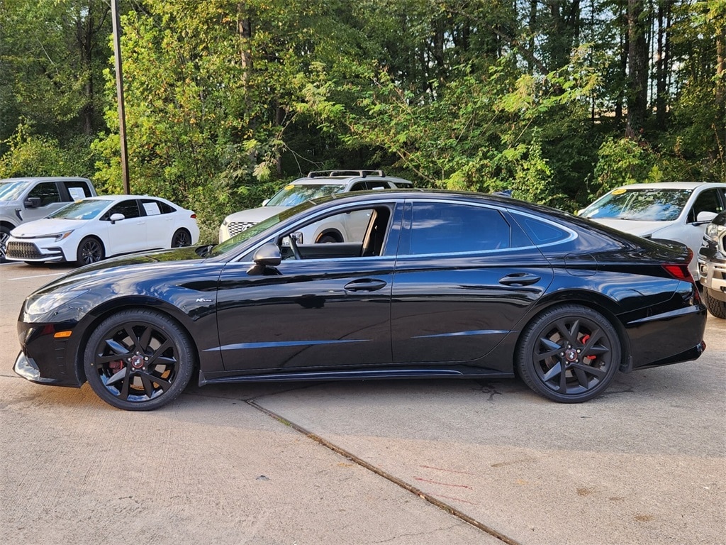 Used 2022 Hyundai Sonata N Line with VIN 5NPEK4JC8NH138590 for sale in Roswell, GA