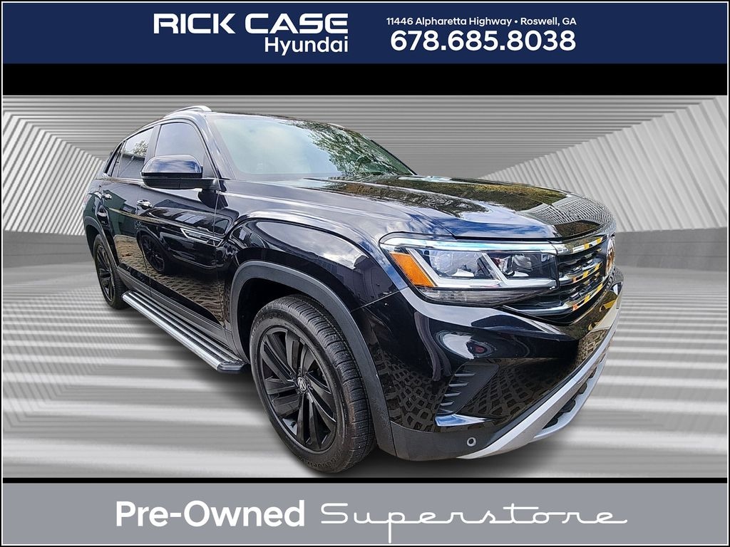 Used 2022 Volkswagen Atlas Cross Sport 2.0T SE w/Technology SUV