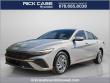 New 2026 Hyundai Elantra Hybrid Blue Sedan