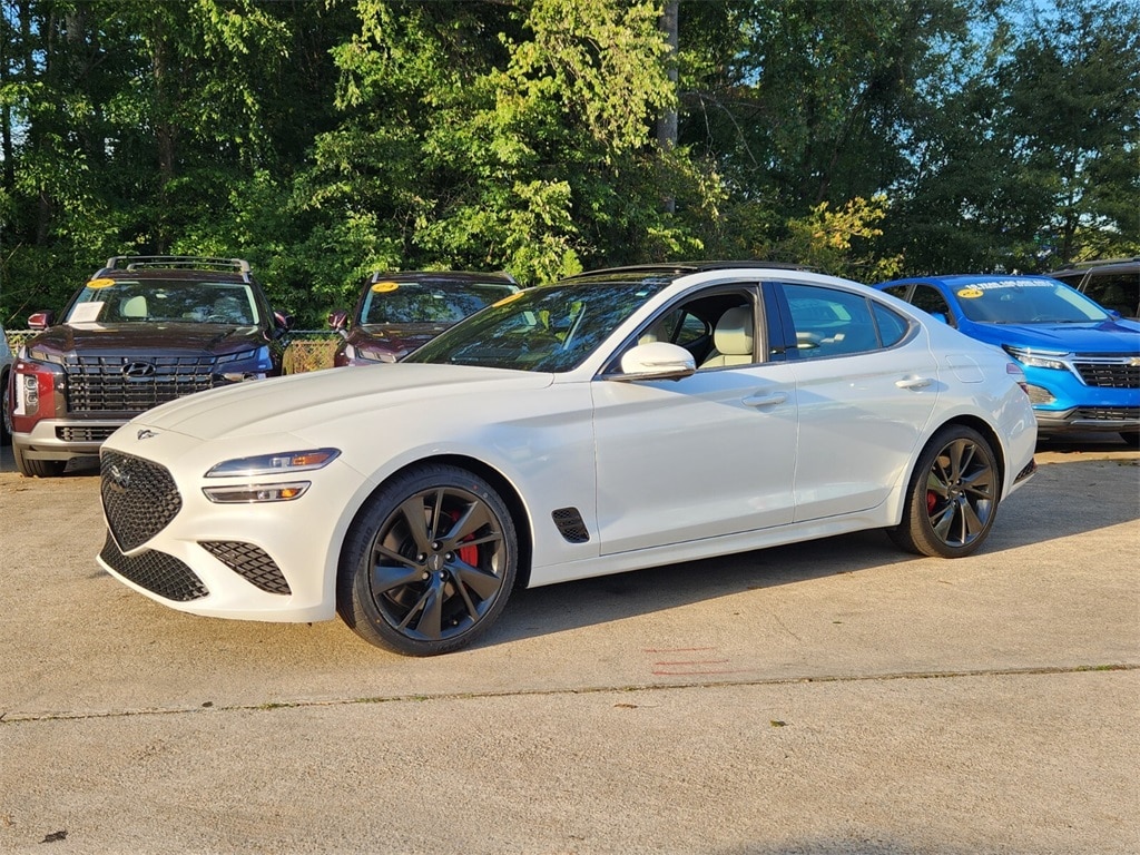 Used 2022 GENESIS G70 Standard with VIN KMTG54TE0NU087348 for sale in Roswell, GA