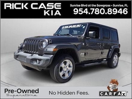 2019 Jeep Wrangler Unlimited Sport S SUV