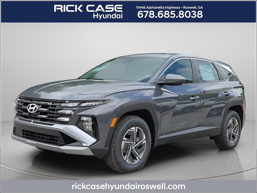 New 2026 Hyundai Tucson Hybrid Blue SUV