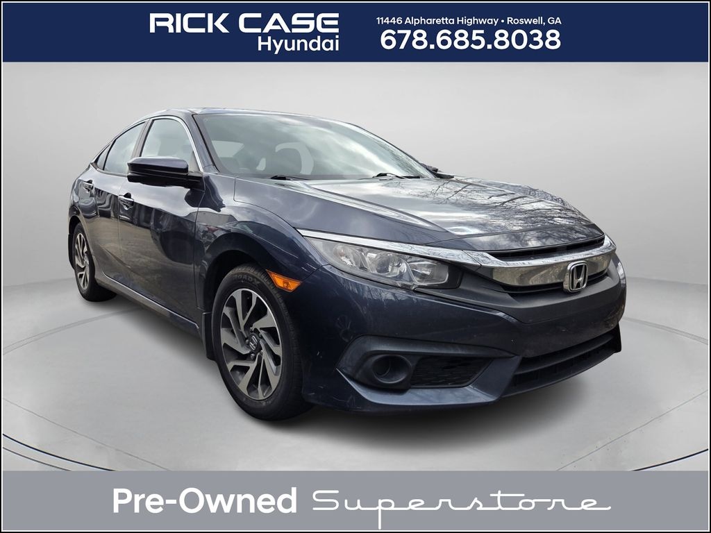 Used 2017 Honda Civic EX w/Honda Sensing Sedan