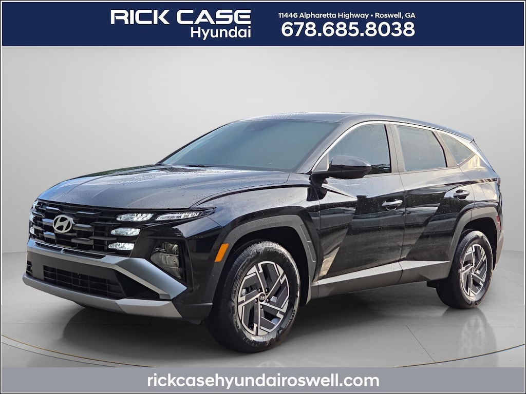 New 2026 Hyundai Tucson Hybrid Blue SUV