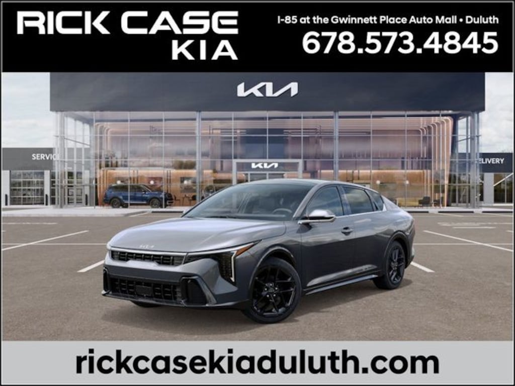 New 2025 Kia K4 GT-Line Turbo Sedan