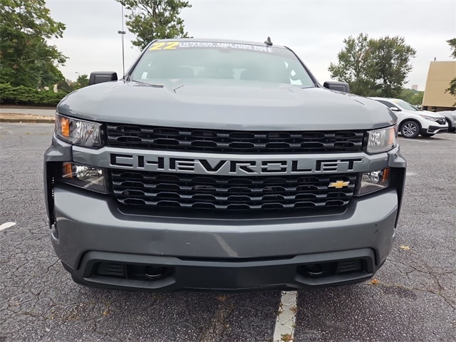 Used 2022 Chevrolet Silverado 1500 Limited Custom with VIN 3GCPWBEK2NG119500 for sale in Duluth, GA