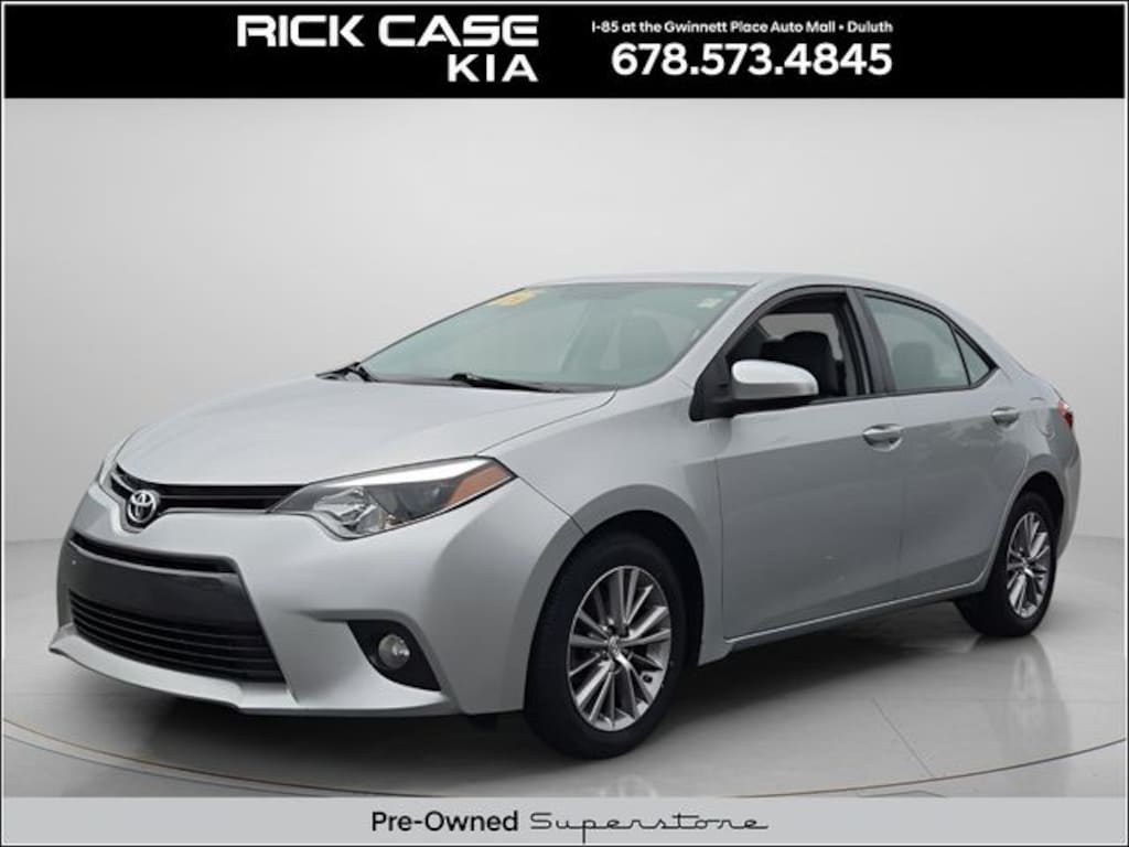 Used 2015 Toyota Corolla LE Plus Sedan