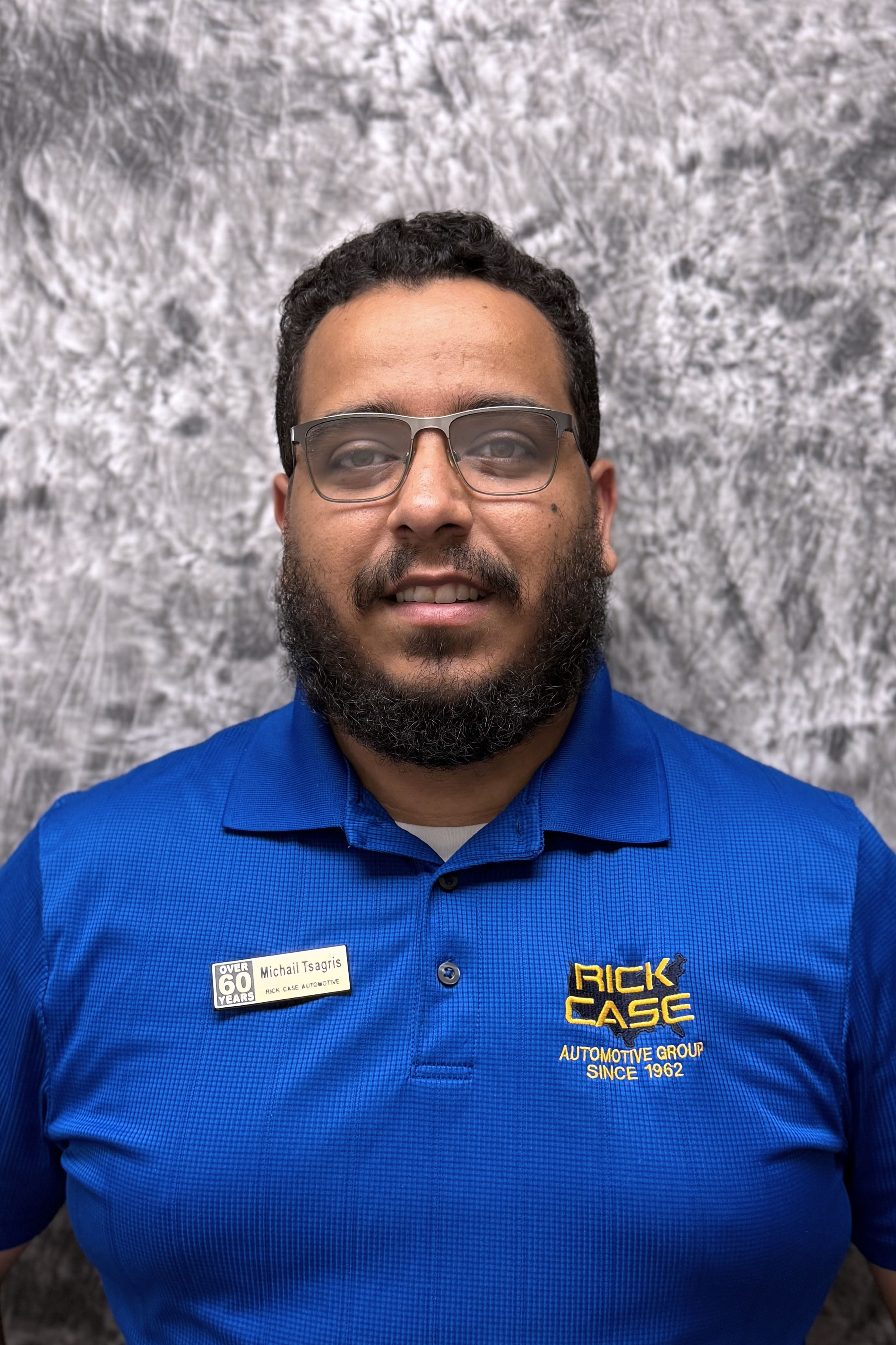 Staff member Michail Tsagris from a5222a91ea5a