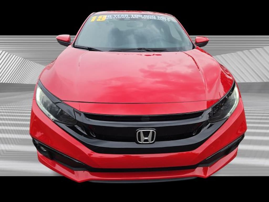 Used 2019 Honda Civic Sport Coupe