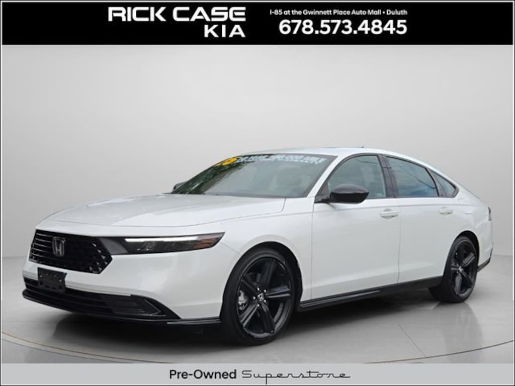 Used 2025 Honda Accord Hybrid Sport-L Sedan