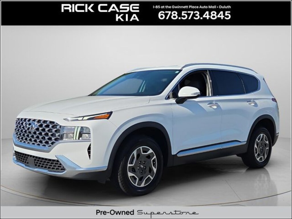 Used 2023 Hyundai Santa Fe Hybrid Blue SUV