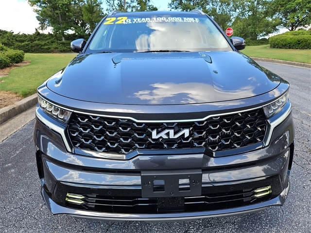 Used 2022 Kia Sorento EX Hybrid with VIN KNDRH4LG9N5084457 for sale in Duluth, GA