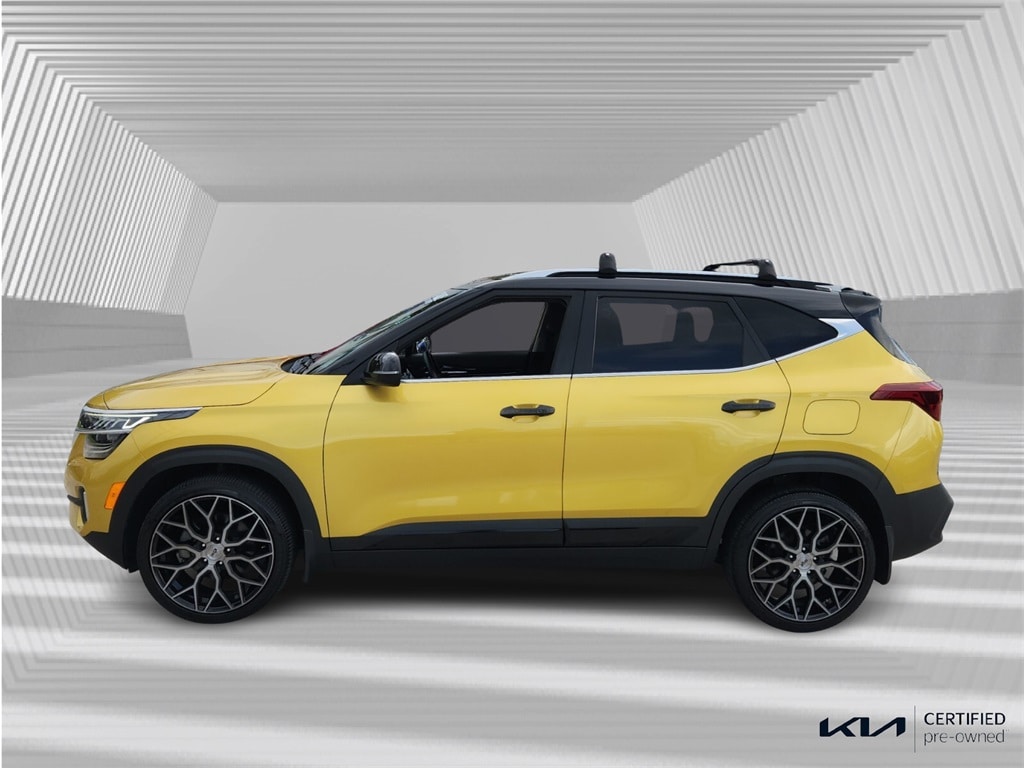 Certified 2021 Kia Seltos SX with VIN KNDETCA20M7064129 for sale in Sunrise, FL