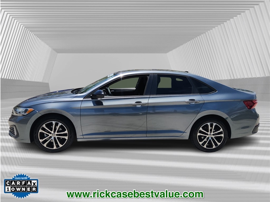 Used 2022 Volkswagen Jetta Sport with VIN 3VWAM7BUXNM012837 for sale in Sunrise, FL
